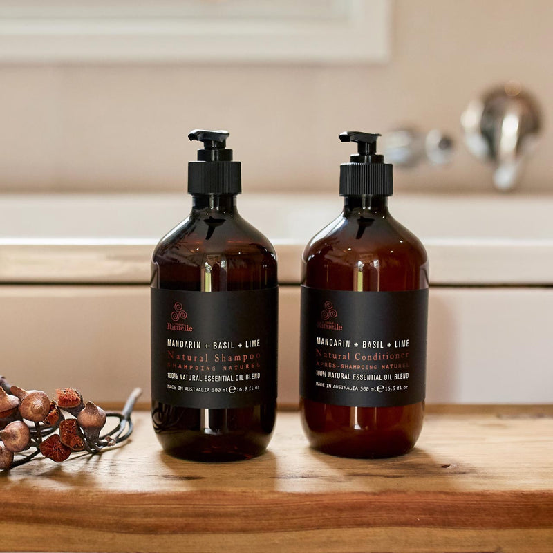 Mandarin, Basil & Lime Natural Conditioner 500ML