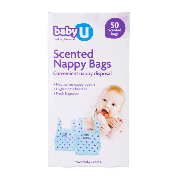 Baby U Nappy Bags 200pk (4 x 50 grab packs)