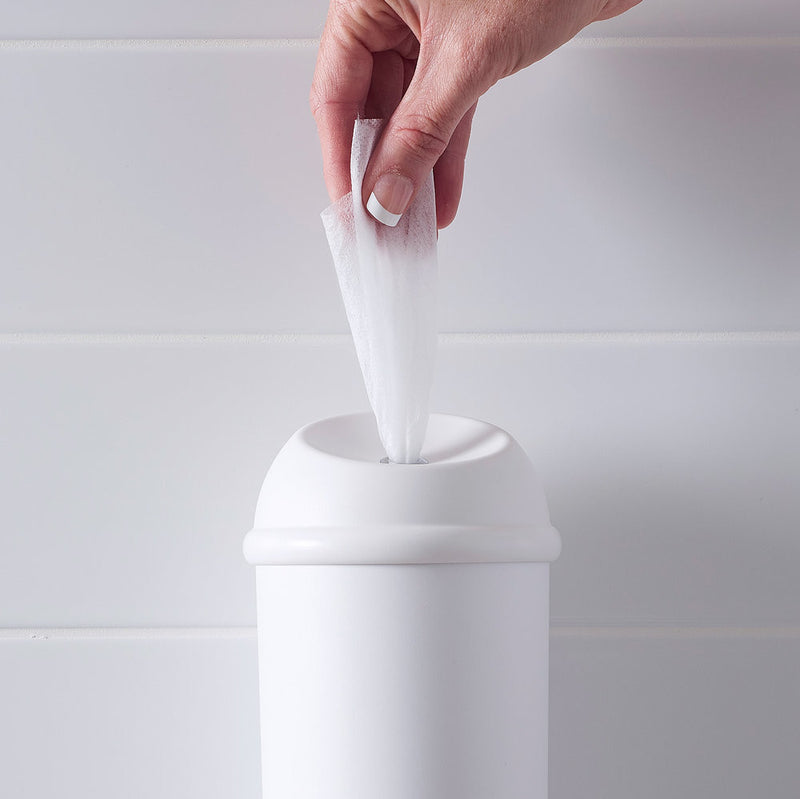 WET WIPE DISPENSER POD -WHITE