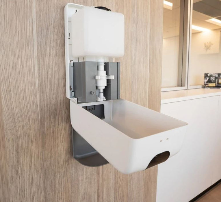 Automatic Hand Sanitiser Dispenser and Drip Tray